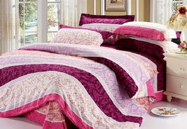 温暖婚房必备 纯棉加厚磨毛四件套‘亲密爱人’，厂家直供，价格亲民，细节图解